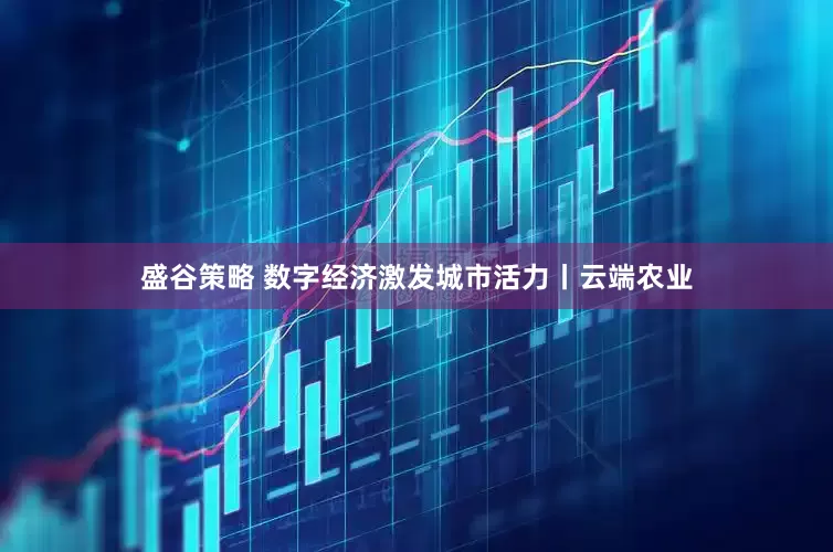 盛谷策略 数字经济激发城市活力丨云端农业